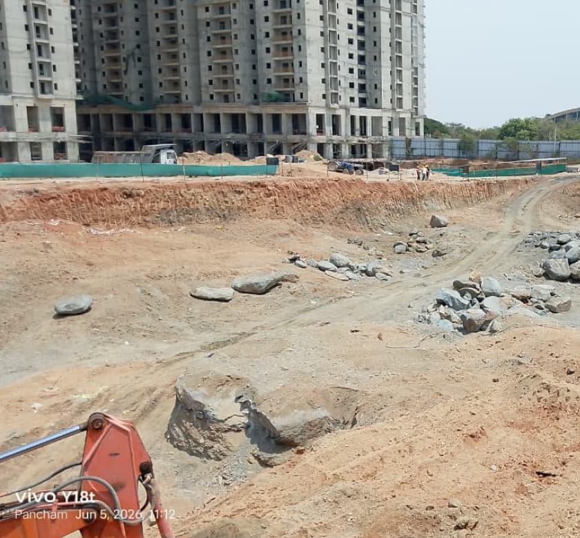 TowerF Excavation WIP 31May26