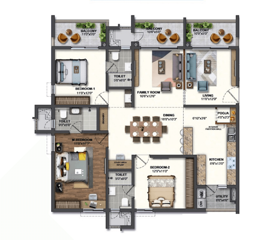 Crown East Unit Plan 1