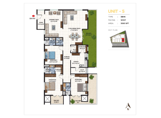 Vasavi Usharam Integra Floor Plan 3