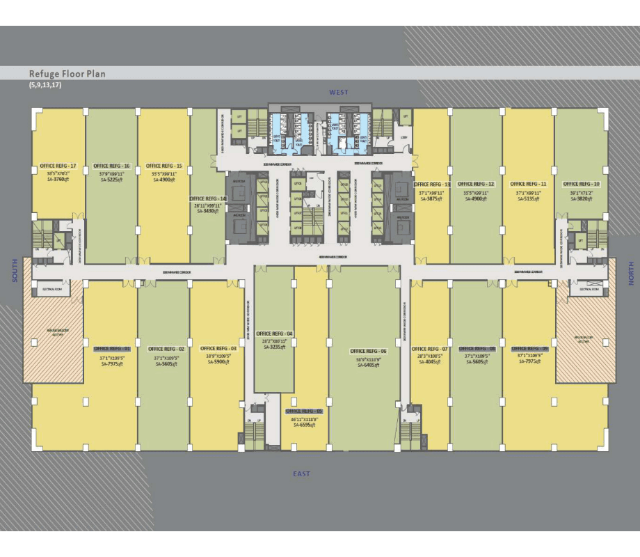 Sky City Floor Plan 7