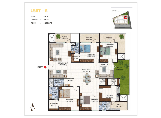 Vasavi Usharam Integra Floor Plan 5