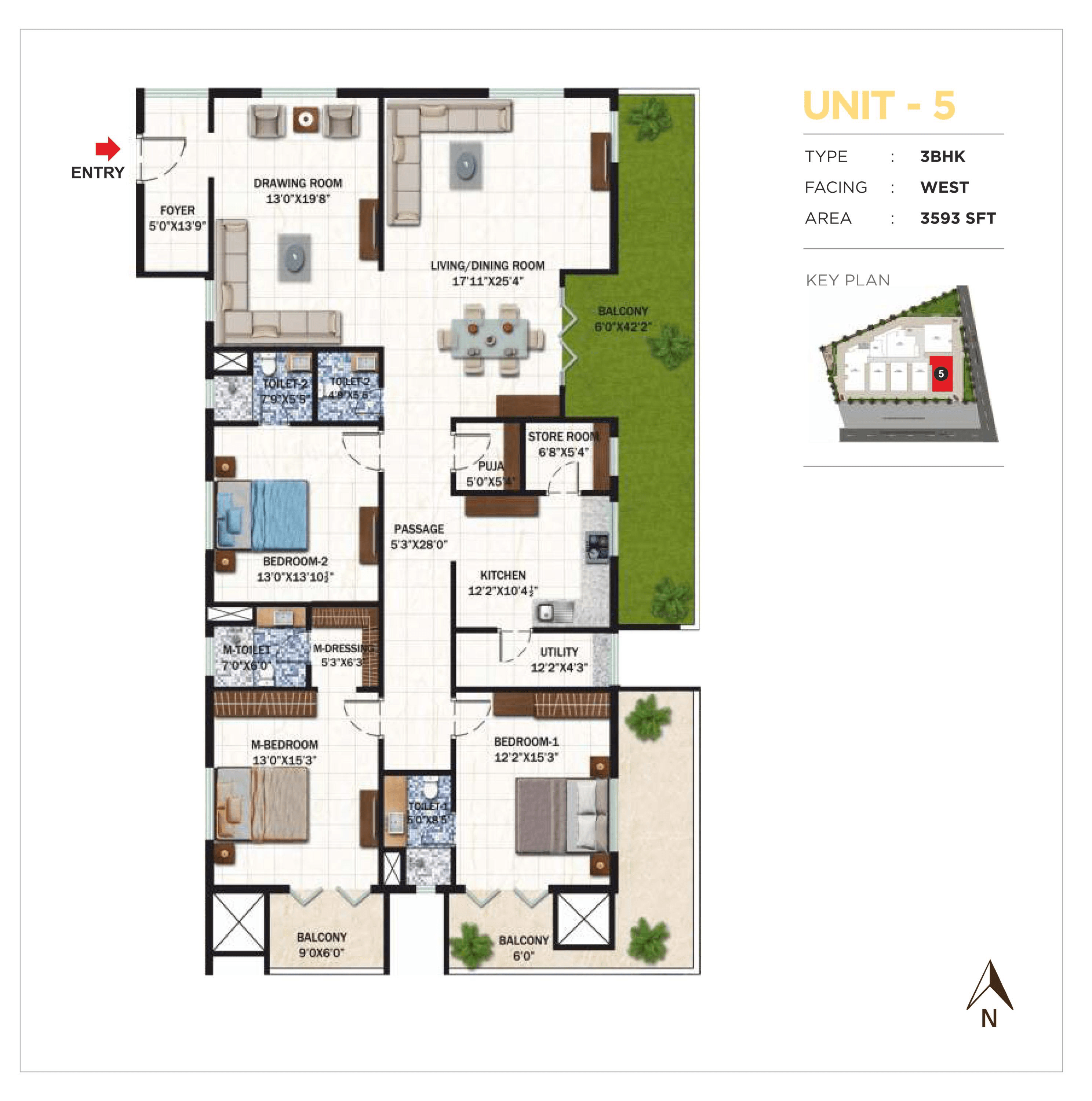 Vasavi Usharam Integra Floor Plan 4