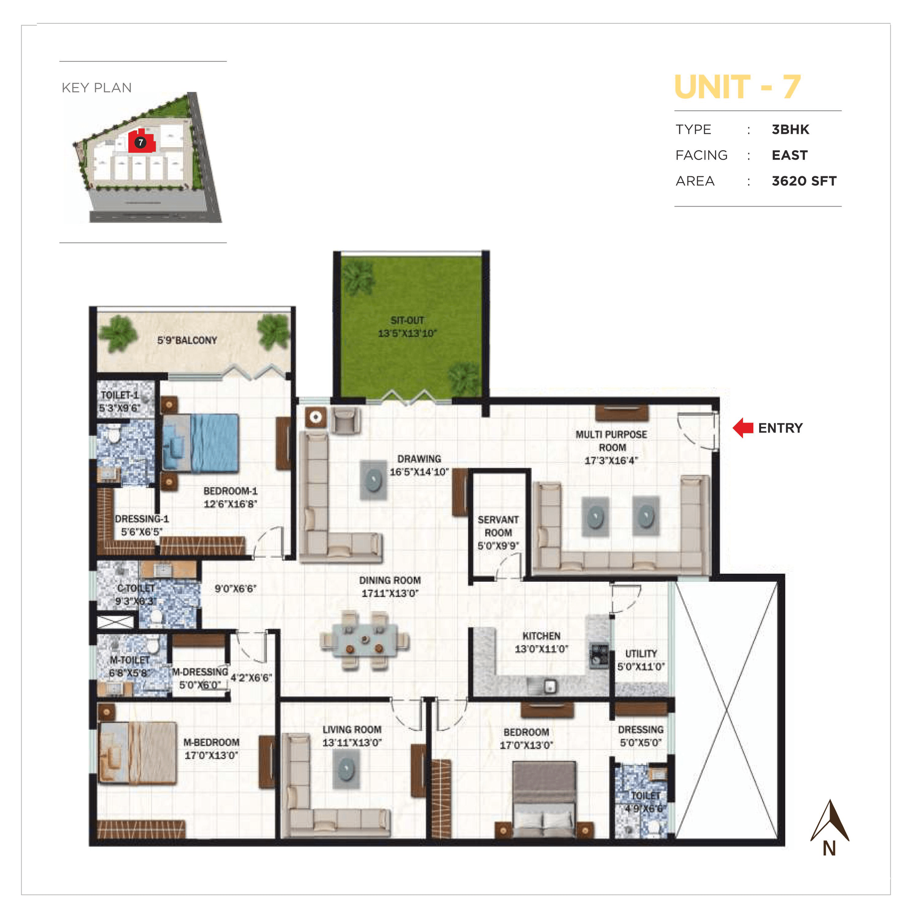 Vasavi Usharam Integra Floor Plan 8