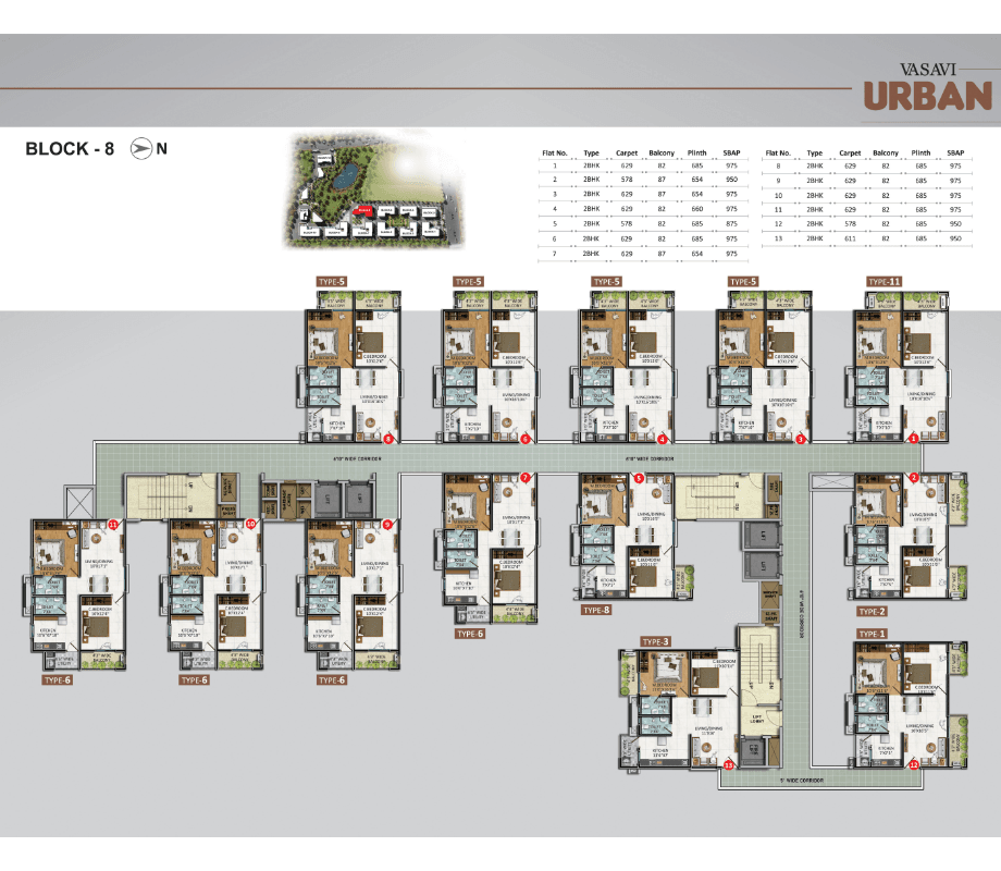 Urban Floor Plan 6