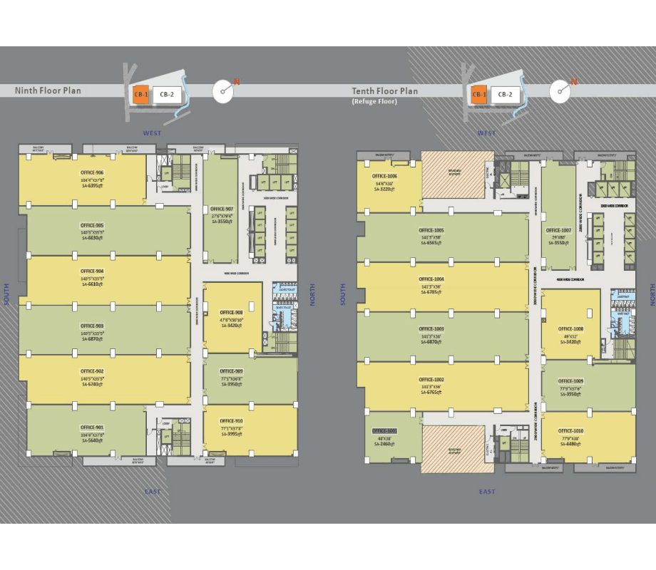 Sky City Floor Plan 6